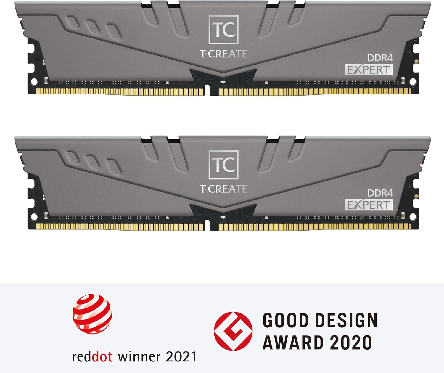 T-Create Expert Overclocking 10L DDR4 64GB Kit (2 X 32GB) 3200Mhz (PC4 25600) CL16 Desktop Memory Module Ram - TTCED464G3200HC16FDC01